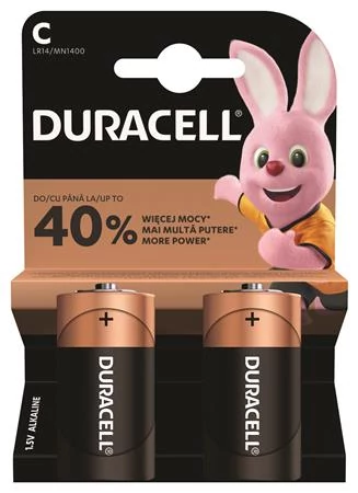 Elem, C baby, 2 db, DURACELL 