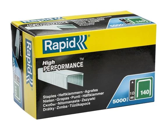 Tűzőkapocs, 140/10, horganyzott, RAPID 