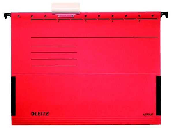 Függőmappa, oldalvédelemmel, karton, A4, LEITZ 