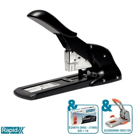 Tűzőgép, nagyteljesítményű, 9/8-14, 110 lap, RAPID 