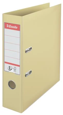 Iratrendező, 75 mm, A4, PP, élvédő sínnel, ESSELTE 