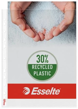 Genotherm, lefűzhető, A4, 85 mikron, narancsos felület, ESSELTE 