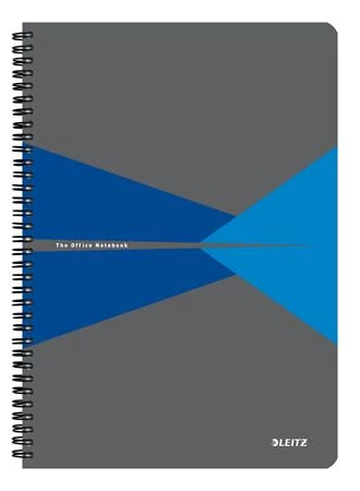 Spirálfüzet, A4, vonalas, 90 lap, PP borító, LEITZ 