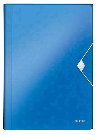 Harmonikamappa, A4, PP, 6 rekeszes, LEITZ 