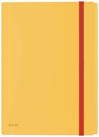 Gumis mappa, extra tasakkal, PP, A4, LEITZ 