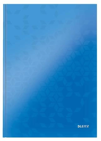 Beíró, A4, vonalas, 80 lap, keményfedeles, LEITZ 
