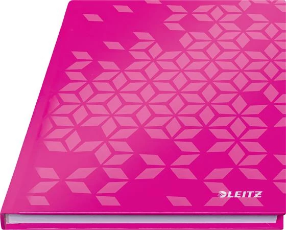 Beíró, A5, kockás, 80 lap, keményfedeles, LEITZ 