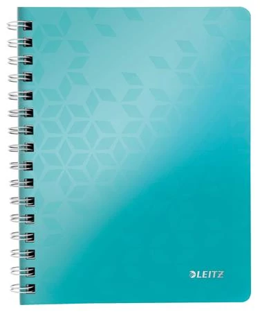 Spirálfüzet, A5, vonalas, 80 lap, LEITZ 