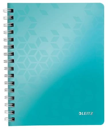 Spirálfüzet, A5, vonalas, 80 lap, LEITZ 