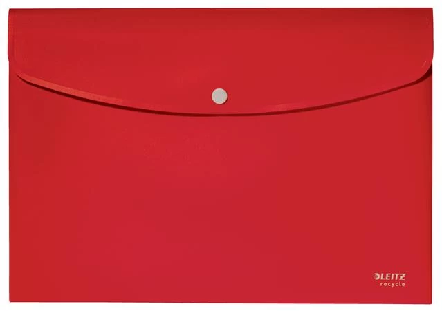 Irattartó tasak, A4, PP, patentos, LEITZ 