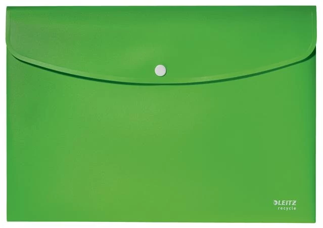Irattartó tasak, A4, PP, patentos, LEITZ 