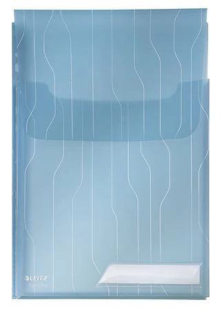 Genotherm, lefűzhető, A4, 200 mikron, füllel, LEITZ 