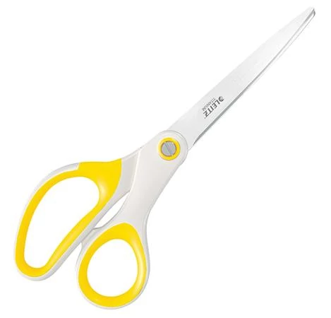 Olló, irodai, 20,5 cm, LEITZ 