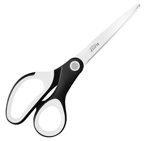 Olló, irodai, 20,5 cm, LEITZ 
