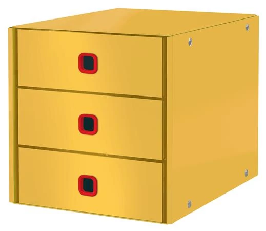 Irattároló, laminált karton, 3 fiókos, LEITZ 