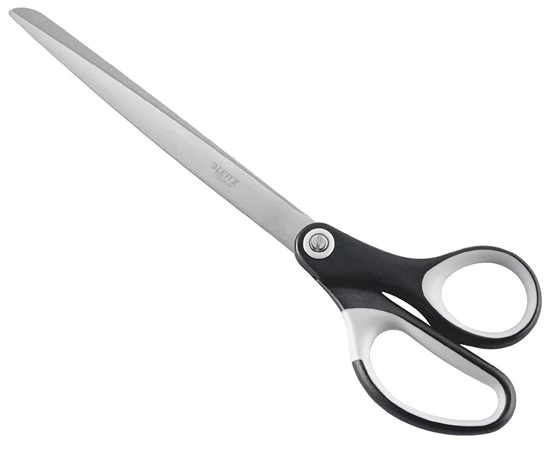 Olló, irodai, 26 cm, LEITZ 