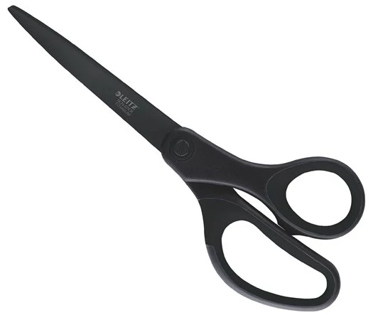 Olló, irodai, tapadásmentes, 20,5 cm, LEITZ 