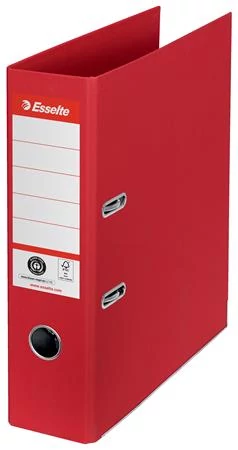 Iratrendező, 75 mm, A4, élvédő sínnel, ESSELTE 