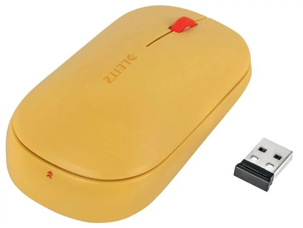 Egér, vezeték nélküli, Bluetooth, LEITZ 