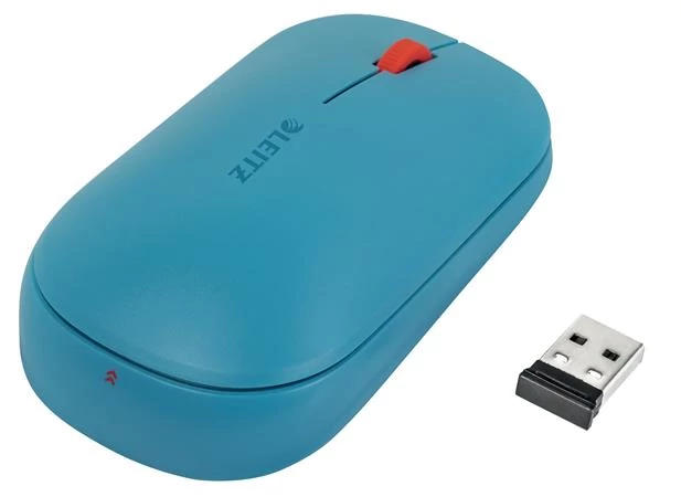 Egér, vezeték nélküli, Bluetooth, LEITZ 