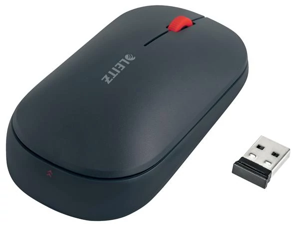 Egér, vezeték nélküli, Bluetooth, LEITZ 