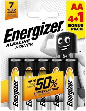 Elem, AA ceruza, 4+1 db, ENERGIZER 