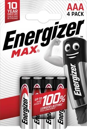 Elem, AAA mikro, 4 db, ENERGIZER 