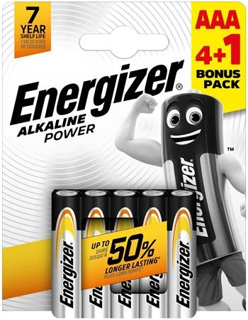 Elem, AAA mikro, 4+1 db, ENERGIZER 