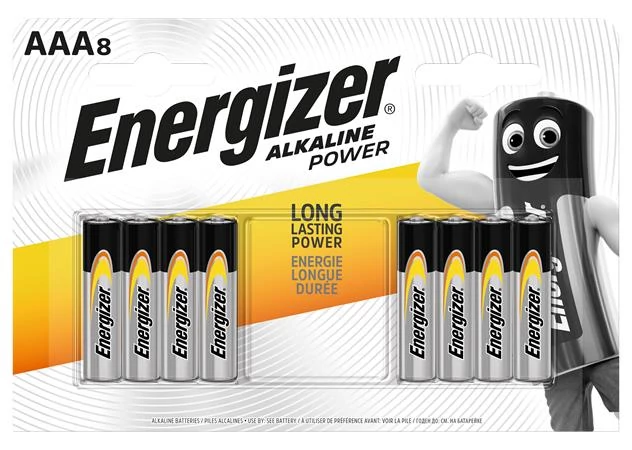 Elem, AAA mikro, 8 db, ENERGIZER 
