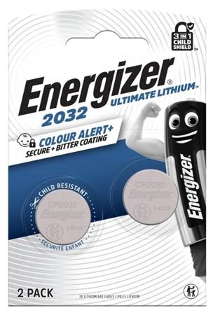Gombelem, lítium, CR2032, 2 db, ENERGIZER 