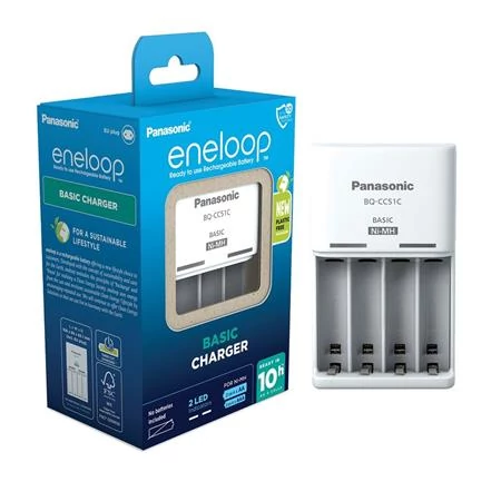 Elemtöltő, AA/AAA, PANASONIC 