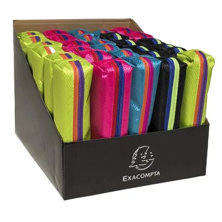 Tolltartó display, cipzáras, EXACOMPTA 