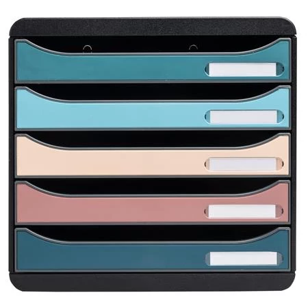 Irattároló, műanyag, 5 fiókos, EXACOMPTA 