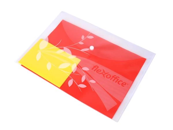Irattartó tasak, A4, PP, patentos, 120 mikron, FLEXOFFICE, 