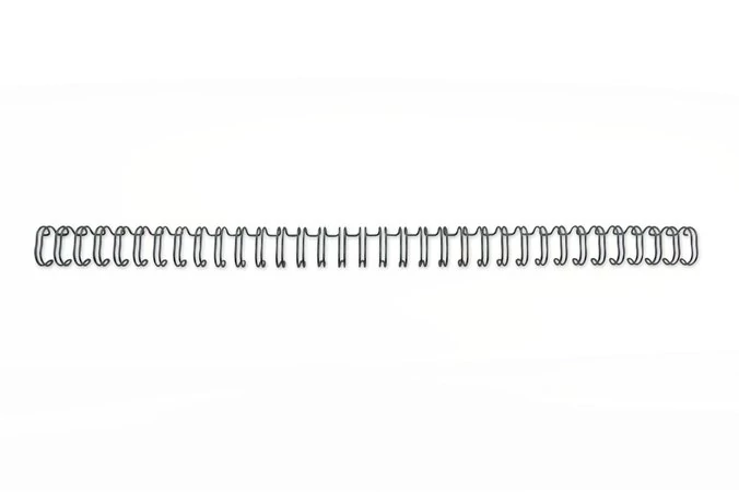 Spirál, fém, 3:1, 9,5 mm, 85 lap, GBC 