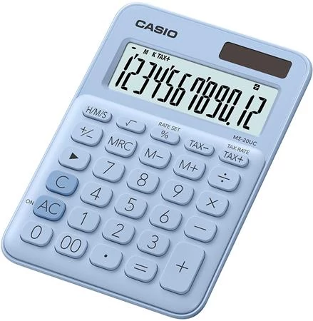 Számológép, asztali, 12 számjegy, CASIO 