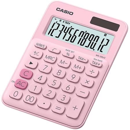 Számológép, asztali, 12 számjegy, CASIO, 
