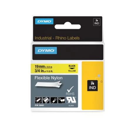 Feliratozógép szalag, flexibilis ID, 19 mm x 3,5 m, DYMO 