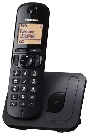 Telefon, vezeték nélküli, PANASONIC, 