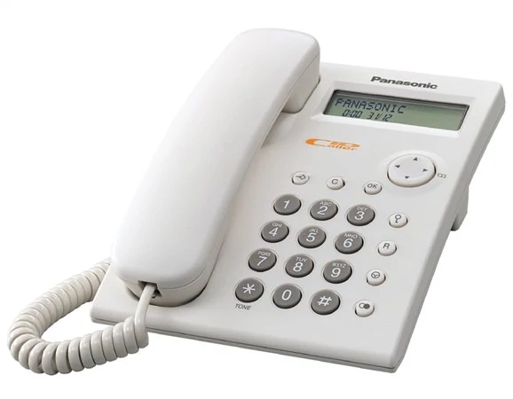 Telefon, vezetékes, hívófél azonosító, PANASONIC 