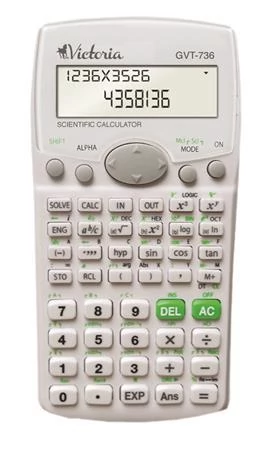 Számológép, tudományos, 283 funkció, VICTORIA OFFICE, 