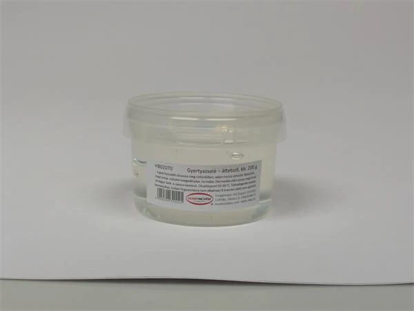 Gyertyazselé, 200 g, áttetsző