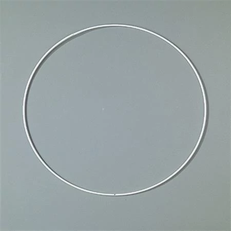 Fém karika, fehér, EFCO, 25 cm