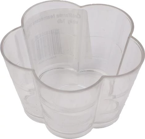 Öntőforma, teamécses, virág