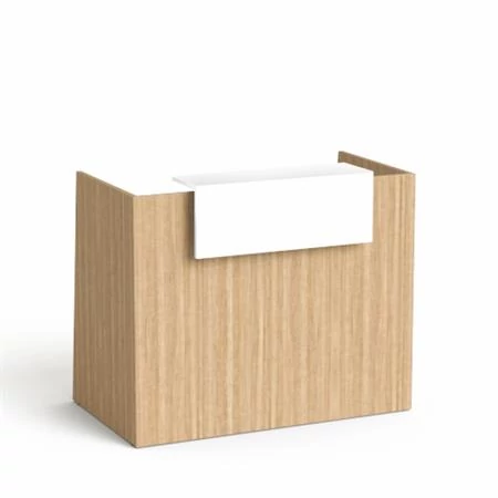 Recepciós asztal, 130x64,5 cm, MAYAH 