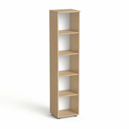 Szekrény, 5 rendező magas, nyitott, polcos, keskeny MAYAH 
