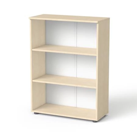 Szekrény, 3 rendező magas, nyitott, polcokkal, MAYAH 