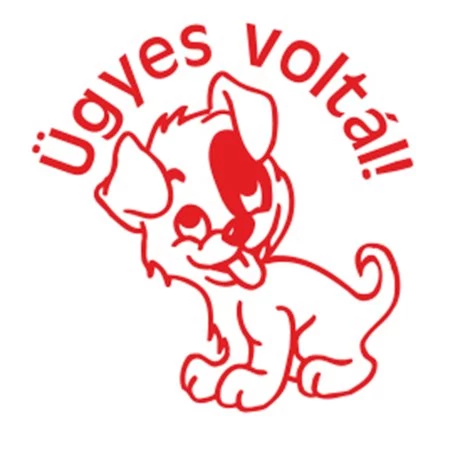 Bélyegző, motivációs, Ügyes voltál!, COLOP 