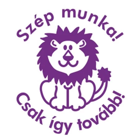 Bélyegző, motivációs, Szép munka! Csak így tovább!, COLOP 