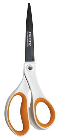 Olló, általános, tapadásmentes, 20 cm, FISKARS 